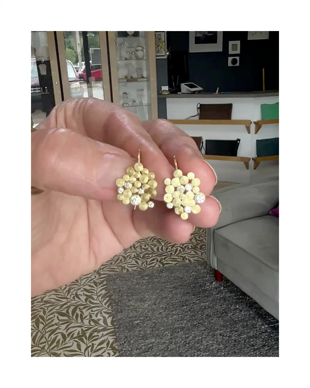 Queen Anne's Lace Earrings