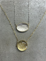 Silver and Gold Diamond Constellation Necklaces