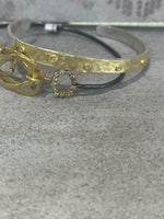 Golden Knot & Halo Bracelet