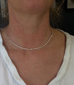 18k twig necklace