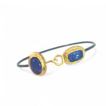 Tanzanite Saturn bangle