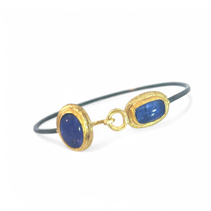 Tanzanite Saturn bangle