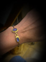 Tanzanite Saturn bangle