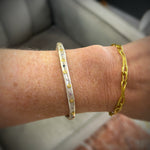 Rainbow Sapphire Mixed Metals Cuff