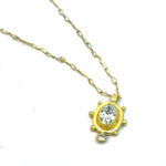 Diamond Halo necklace