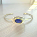 Tanzanite Pebble cuff