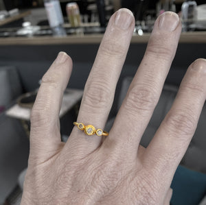 Ancient Egypt Diamond Stack Rings
