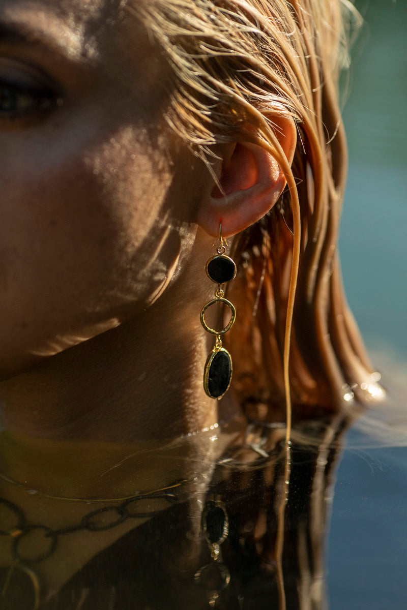 hollow slate dangle