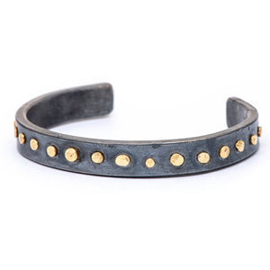 heavy oxidized disc cuff