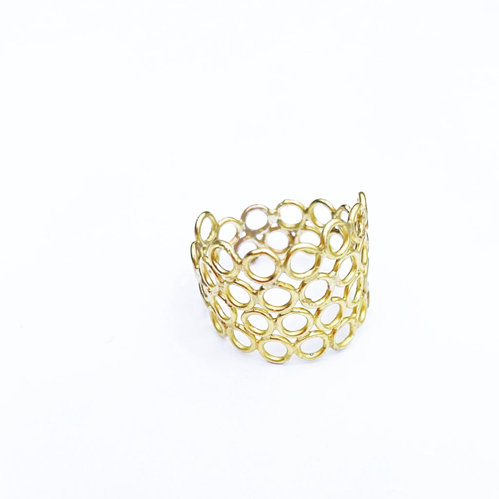 Circles statement ring
