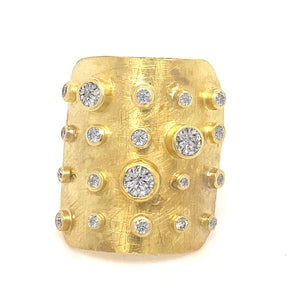 Diamond Shield Ring
