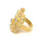 Diamond Shield Ring