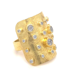 Diamond Shield Ring