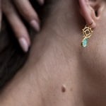 Emerald earrings