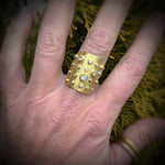 Diamond Shield Ring