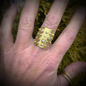 Diamond Shield Ring