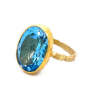 Topaz ring